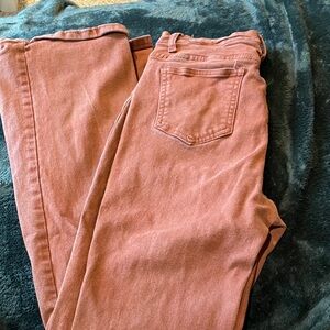 SHEIN Rust Straight Leg Women's Jeans